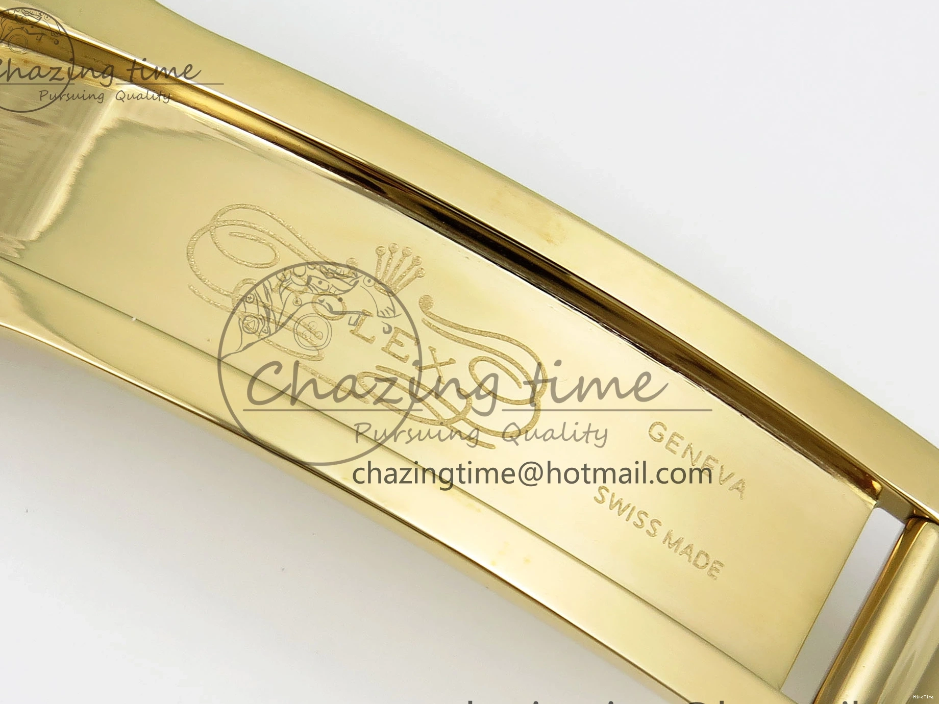 MiroTime 0104 ModernLook Daytona 116508 QF 1:1 Best Edition Green Dial on YG Bracelet SH4130 V3 (Gain Weight) 1724